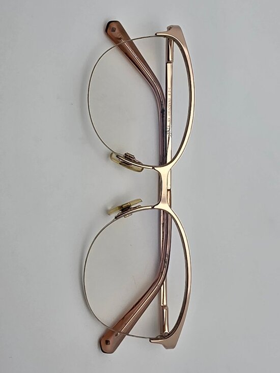 Swarovski SK 5296 028 Gold Rhinestone Semi Rimless Eyeglasses Frame w/ Flexhinge main image 13